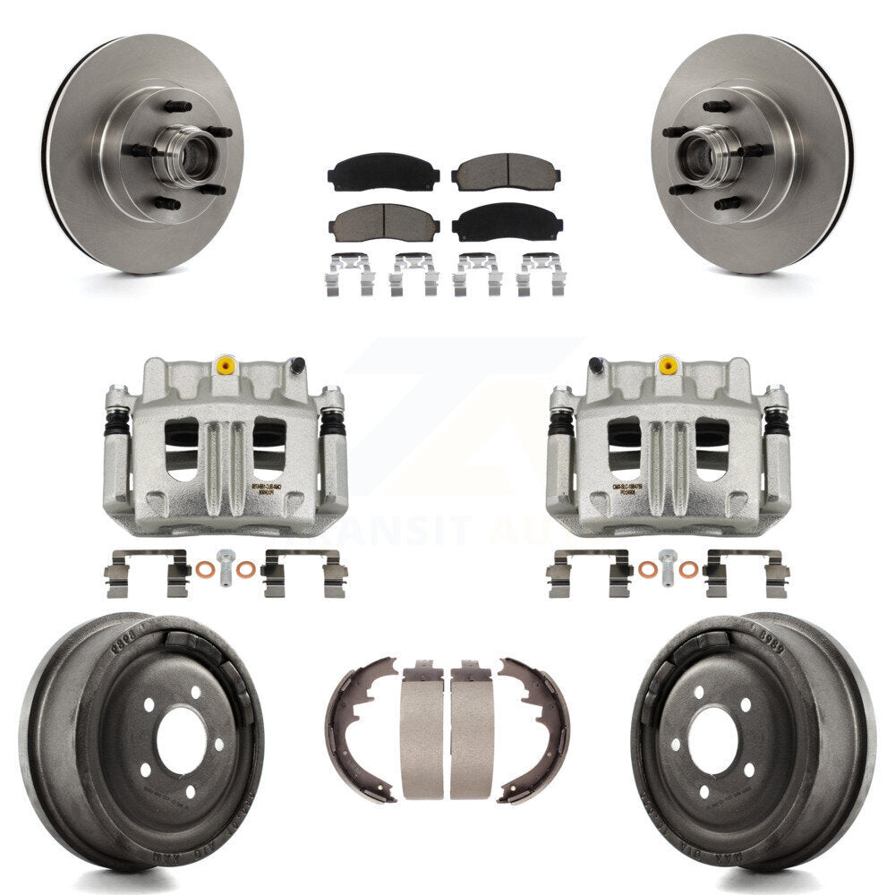 [Avant et Arrière] Disque et plaquette de frein pour 2006-2009 Ford Ranger RWD KC8-100748C