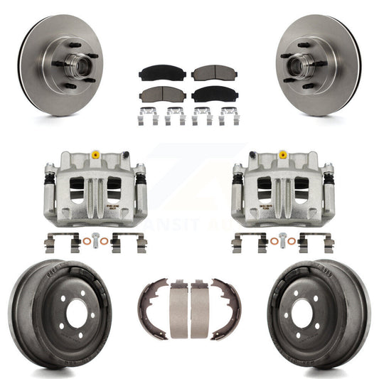 [Avant et Arrière] Disque et plaquette de frein pour 2006-2009 Ford Ranger RWD KC8-100748C