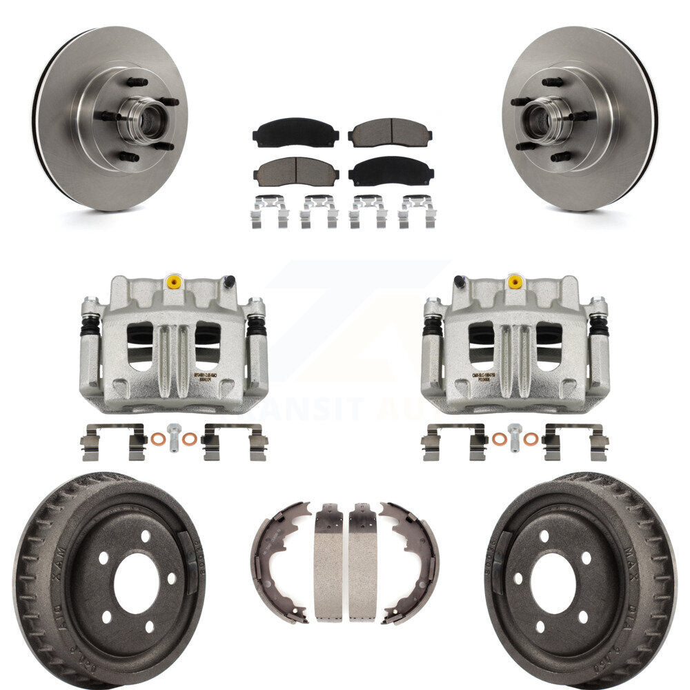 [Avant et Arrière] Disque et plaquette de frein pour 2006-2009 Ford Ranger RWD KC8-100749C