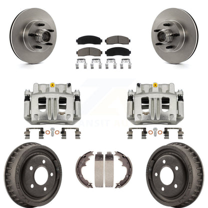 [Avant et Arrière] Disque et plaquette de frein pour 2006-2009 Ford Ranger RWD KC8-100749C
