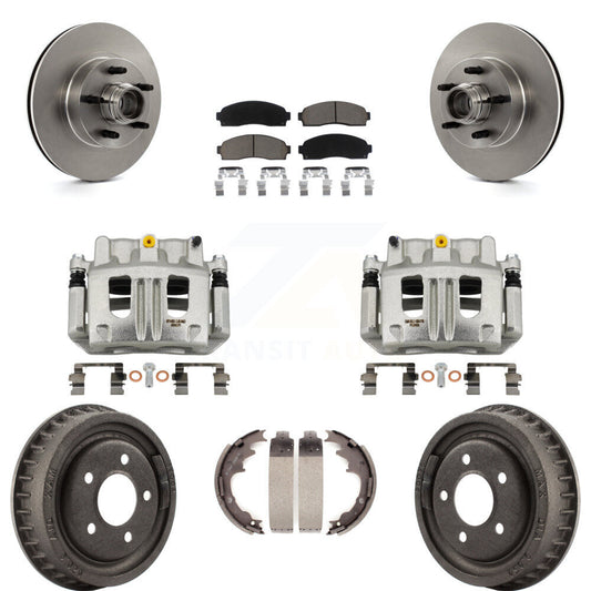 [Avant et Arrière] Disque et plaquette de frein pour 2006-2009 Ford Ranger RWD KC8-100749C
