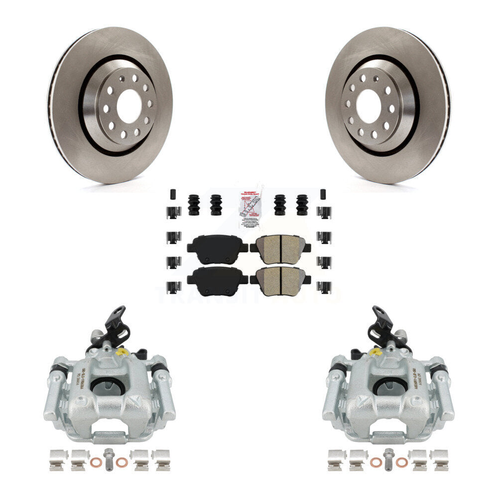 [Arrière] Disque et plaquette de frein pour Volkswagen GTI Audi A3 Quattro KC8-100752N