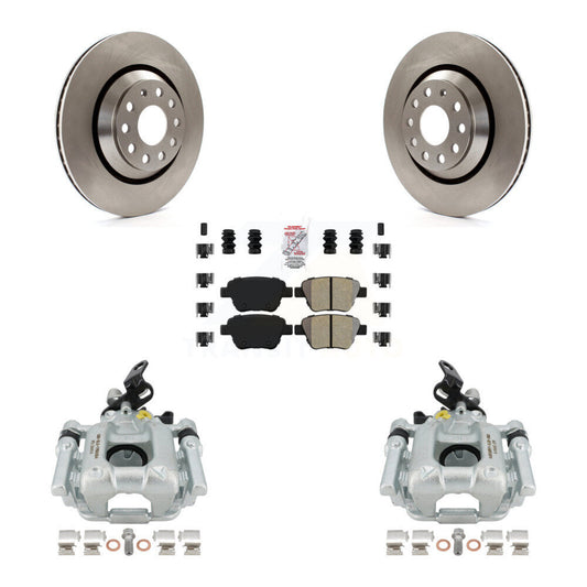 [Arrière] Disque et plaquette de frein pour Volkswagen GTI Audi A3 Quattro KC8-100752N