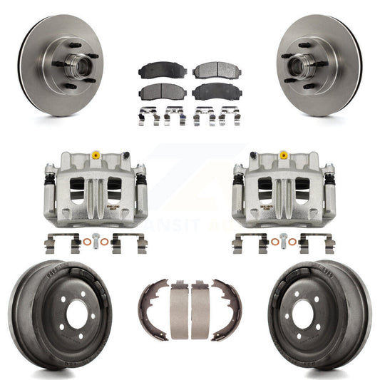 [Avant et Arrière] Disque et plaquette de frein pour 2006-2009 Ford Ranger RWD KC8-100759T