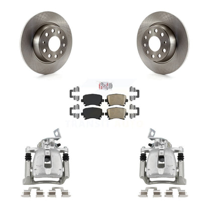 [Arrière] Disque et plaquette de frein pour 2008 Volkswagen Passat 2.0L KC8-100761N