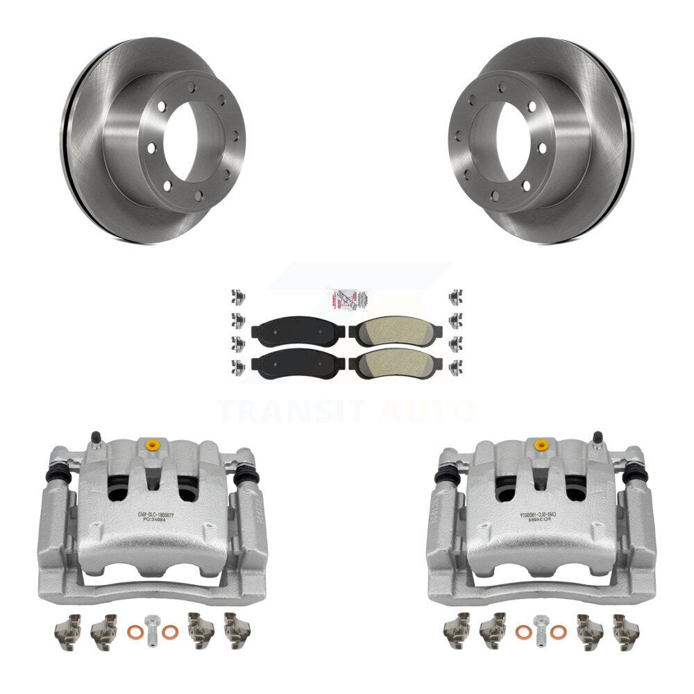 [Arrière] Disque et plaquette de frein pour Ford F-250 Super Duty F-350 KC8-100770N