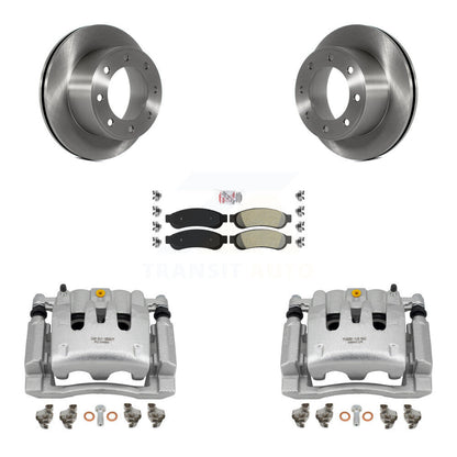 [Arrière] Disque et plaquette de frein pour Ford F-250 Super Duty F-350 KC8-100770N