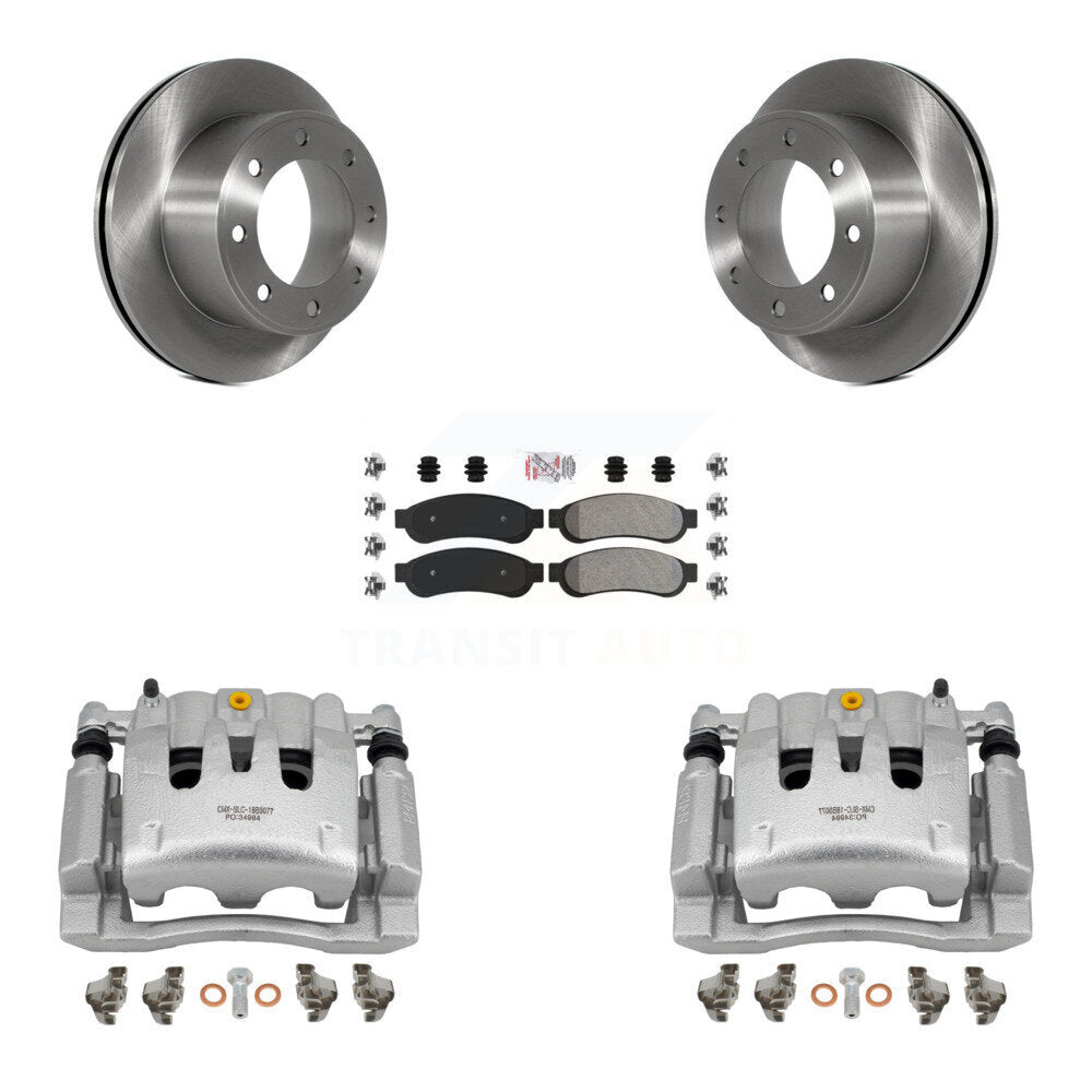 [Arrière] Disque et plaquette de frein pour Ford F-250 Super Duty F-350 KC8-100771N