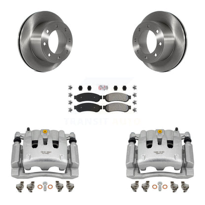 [Arrière] Disque et plaquette de frein pour Ford F-250 Super Duty F-350 KC8-100771N