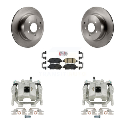 [Arrière] Disque et plaquette de frein pour INFINITI G37 QX50 Nissan 370Z EX37 G25 M35 KC8-100774N
