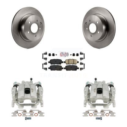 [Arrière] Disque et plaquette de frein pour INFINITI G37 QX50 Nissan 370Z EX37 G25 M35 KC8-100775N