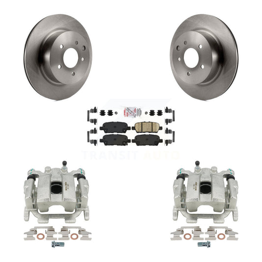 [Arrière] Disque et plaquette de frein pour INFINITI G37 QX50 Nissan 370Z EX37 G25 M35 KC8-100775N