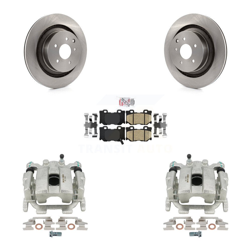[Arrière] Disque et plaquette de frein pour 10-13 INFINITI G37 AWD With Brembo Brakes KC8-100780N