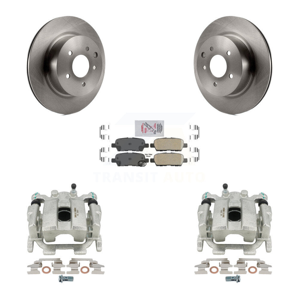 [Arrière] Disque et plaquette de frein pour INFINITI G37 QX50 Nissan 370Z EX37 G25 M35 KC8-100787N