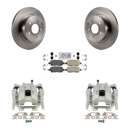 [Arrière] Disque et plaquette de frein pour INFINITI G37 QX50 Nissan 370Z EX37 G25 M35 KC8-100788N