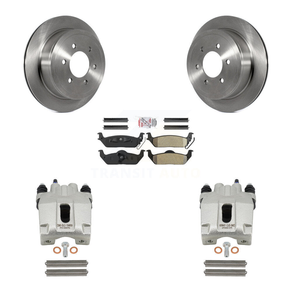 [Arrière] Disque et plaquette de frein pour Ford F-150 Lincoln Mark LT KC8-100793N