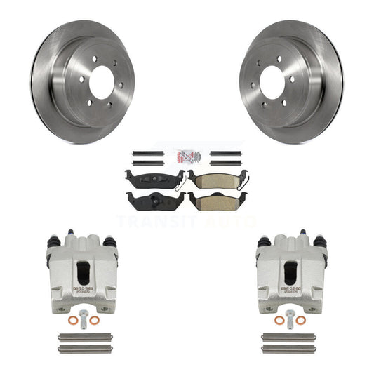 [Arrière] Disque et plaquette de frein pour Ford F-150 Lincoln Mark LT KC8-100793N