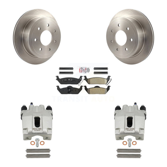 [Arrière] Disque et plaquette de frein pour Ford F-150 Lincoln Mark LT KC8-100795N