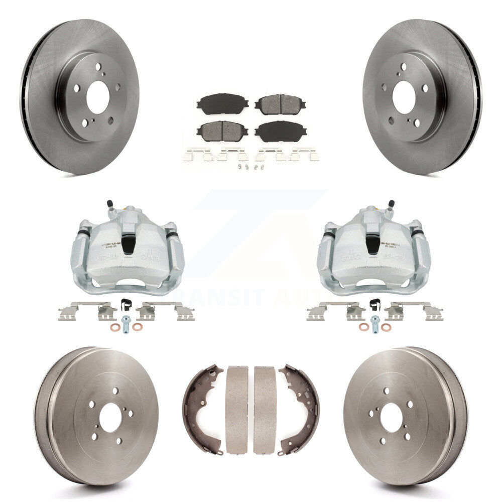 [Avant et Arrière] Disque et plaquette de frein pour 04-10 Toyota Sienna KC8-100801S