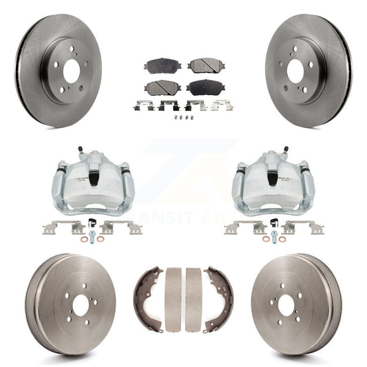 [Avant et Arrière] Disque et plaquette de frein pour 2004-2010 Toyota Sienna KC8-100803T