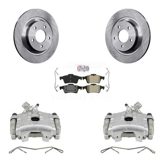 [Arrière] Disque et plaquette de frein pour 2006 Mazda 5 To 02 06 KC8-100804N