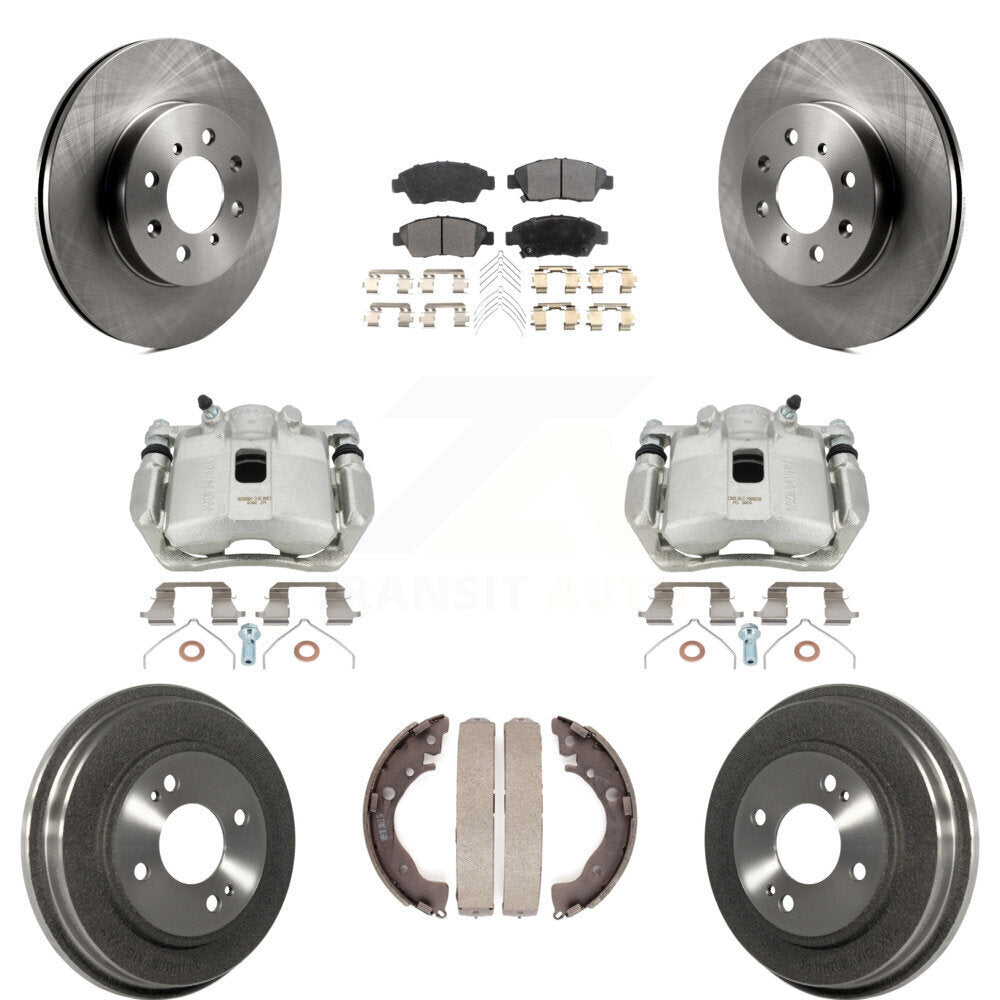 [Avant et Arrière] Disque et plaquette de frein pour Honda Fit KC8-100804P