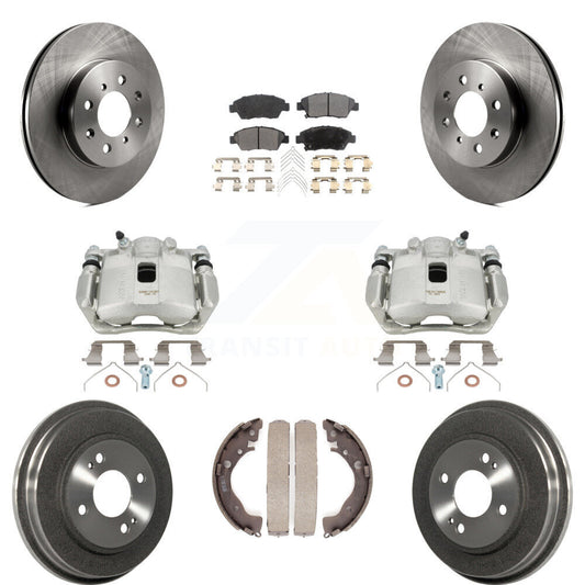 [Avant et Arrière] Disque et plaquette de frein pour Honda Fit KC8-100804P