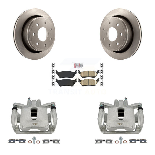 [Arrière] Disque et plaquette de frein pour 2012-2014 Ford F-150 With 7 Lug Wheels KC8-100806N