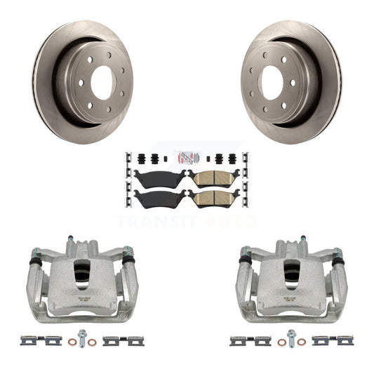 [Arrière] Disque et plaquette de frein pour 2012-2014 Ford F-150 With 7 Lug Wheels KC8-100807N
