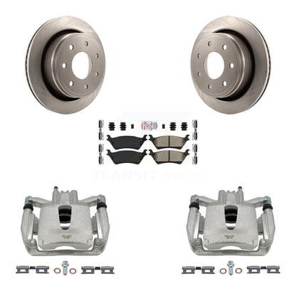 [Arrière] Disque et plaquette de frein pour 12-14 Ford F-150 With 7 Lug Wheels KC8-100808N