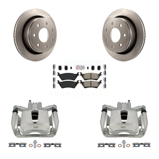 [Arrière] Disque et plaquette de frein pour 12-14 Ford F-150 With 7 Lug Wheels KC8-100808N