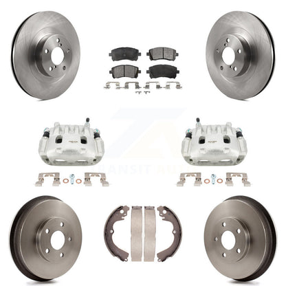[Avant et Arrière] Disque et plaquette de frein pour 03 Subaru Impreza To 06 02 KC8-100808T