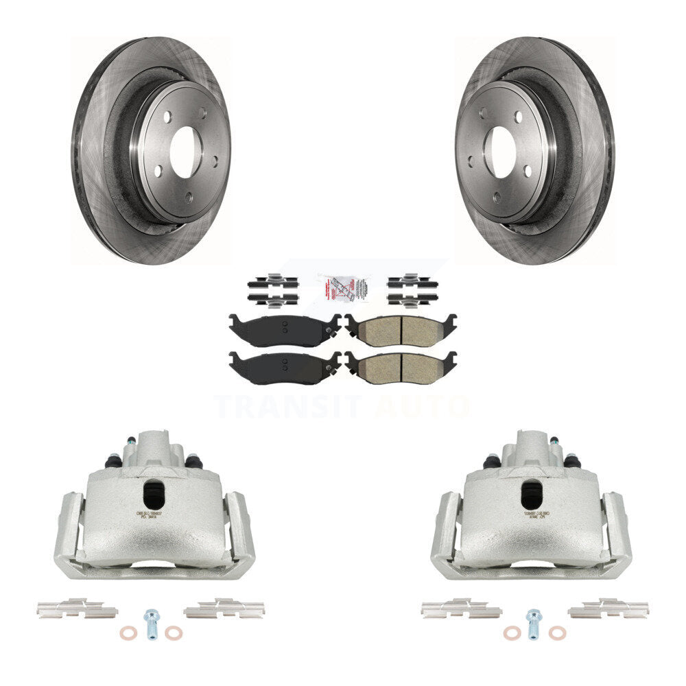 [Arrière] Disque et plaquette de frein pour Ram 1500 Classic Dodge Durango Aspen KC8-100812N