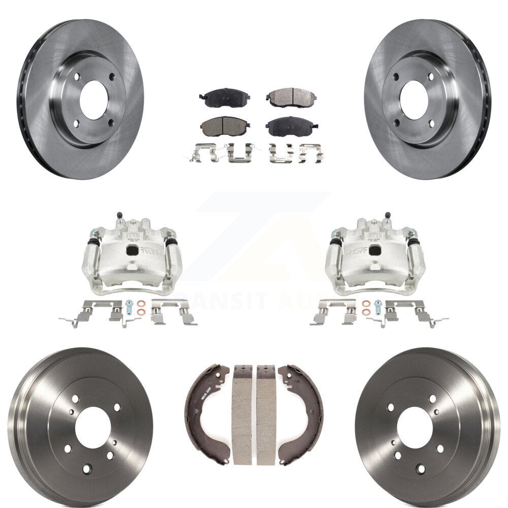 [Avant et Arrière] Disque et plaquette de frein pour Nissan Versa Cube KC8-100815T
