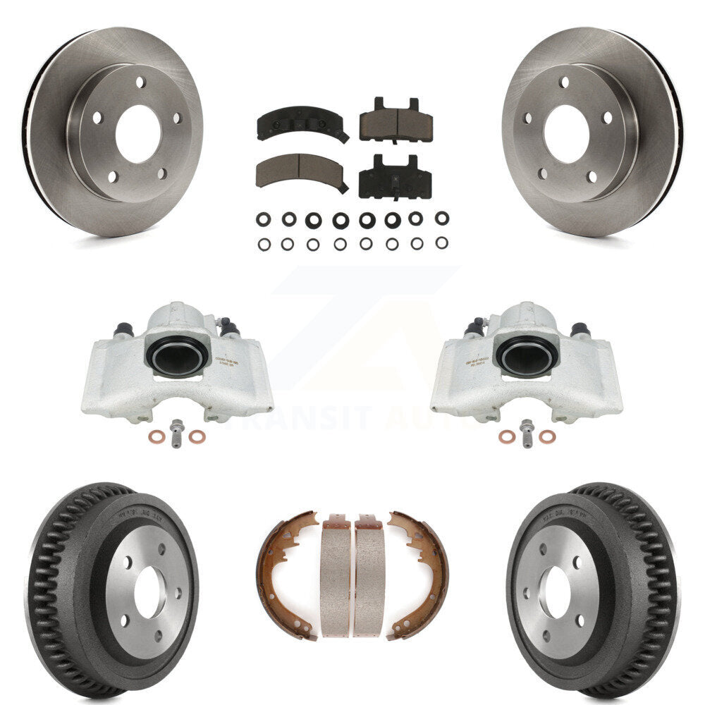 [Avant et Arrière] Disque et plaquette de frein pour 94-99 Dodge Ram 1500 4WD KC8-100818C