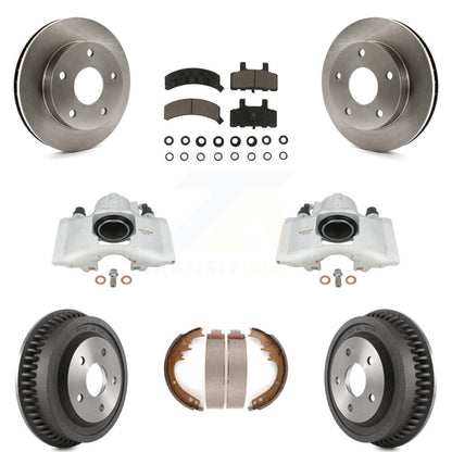 [Avant et Arrière] Disque et plaquette de frein pour 94-99 Dodge Ram 1500 4WD KC8-100818C