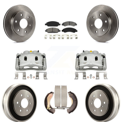 [Avant et Arrière] Disque et plaquette de frein pour GMC Sierra 1500 KC8-100818S