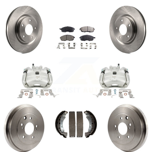 [Avant et Arrière] Disque et plaquette de frein pour Nissan Sentra Turbocharged KC8-100821T