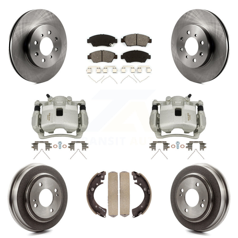[Avant et Arrière] Disque et plaquette de frein pour 2007-2008 Honda Fit KC8-100833S