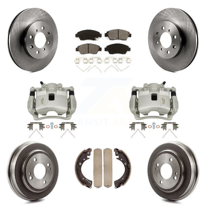 [Avant et Arrière] Disque et plaquette de frein pour 2007-2008 Honda Fit KC8-100833S