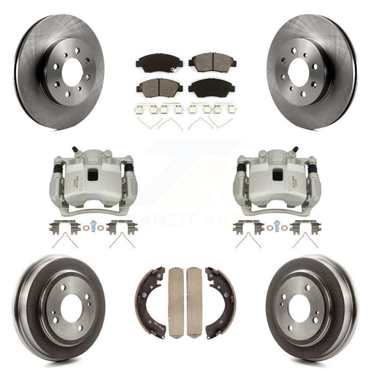 [Avant et Arrière] Disque et plaquette de frein pour 2007-2008 Honda Fit KC8-100833S