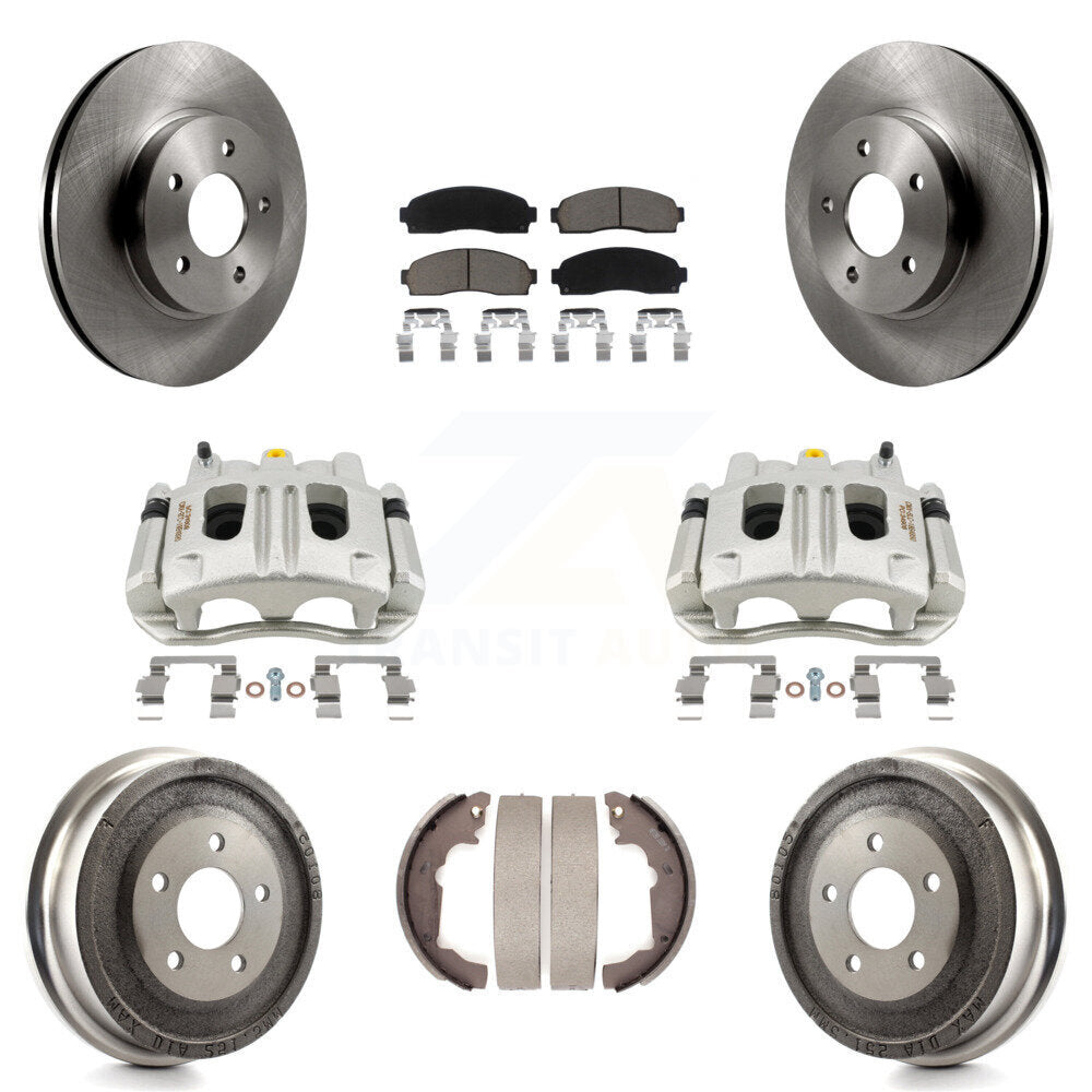 [Avant et Arrière] Disque et plaquette de frein pour Chevrolet Equinox Saturn KC8-100842C