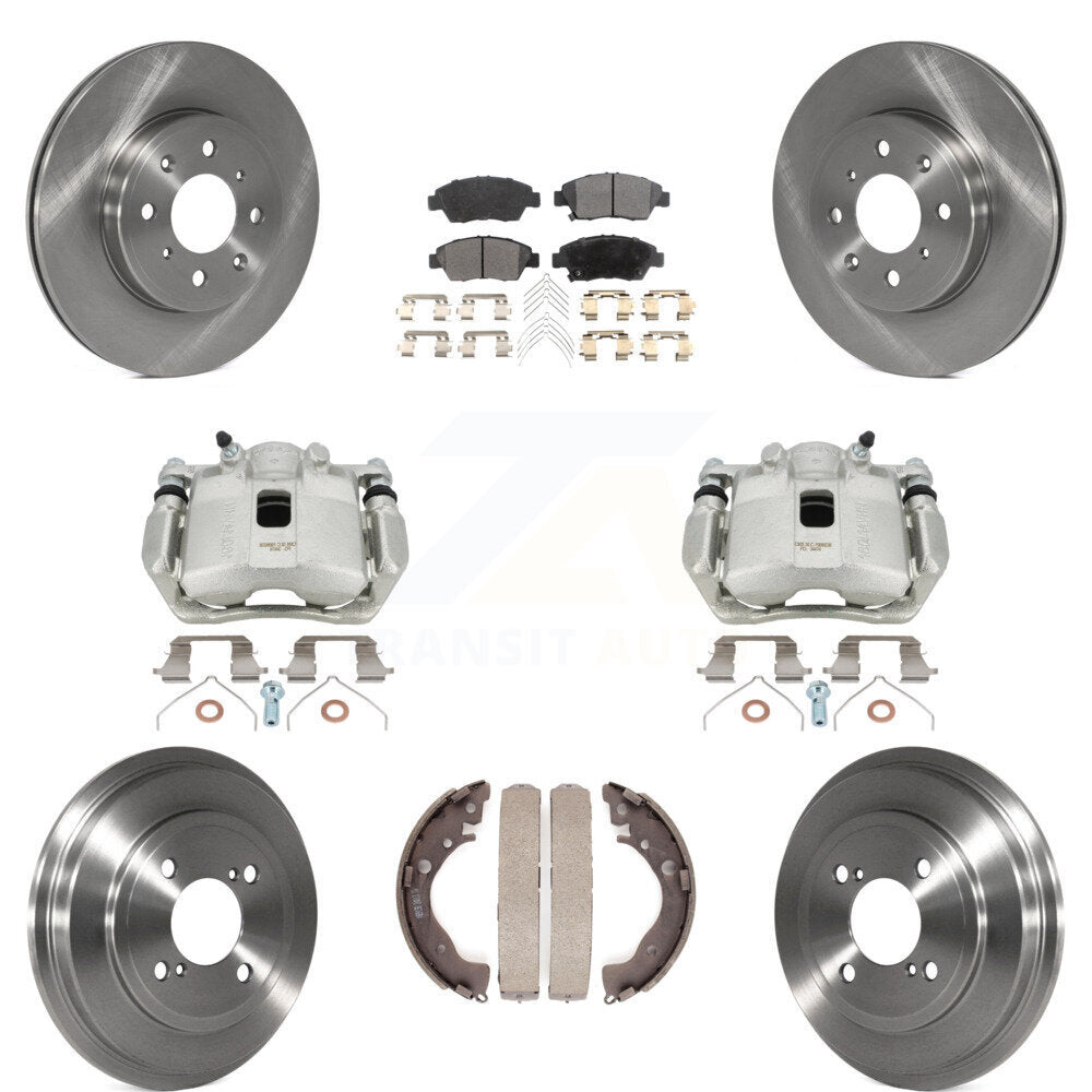 [Avant et Arrière] Disque et plaquette de frein pour 2015-2020 Honda Fit KC8-100843T