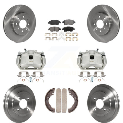 [Avant et Arrière] Disque et plaquette de frein pour 2015-2020 Honda Fit KC8-100843T