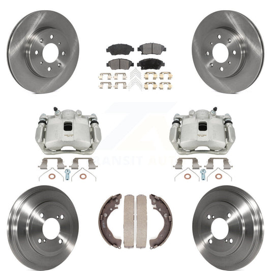 [Avant et Arrière] Disque et plaquette de frein pour 2015-2020 Honda Fit KC8-100843T