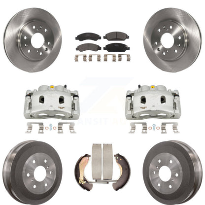[Avant et Arrière] Disque et plaquette de frein pour Chevrolet Silverado 1500 KC8-100850T
