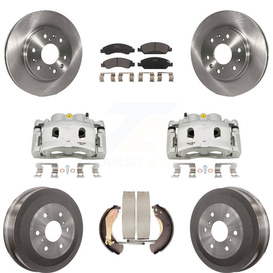 [Avant et Arrière] Disque et plaquette de frein pour Chevrolet Silverado 1500 KC8-100850T
