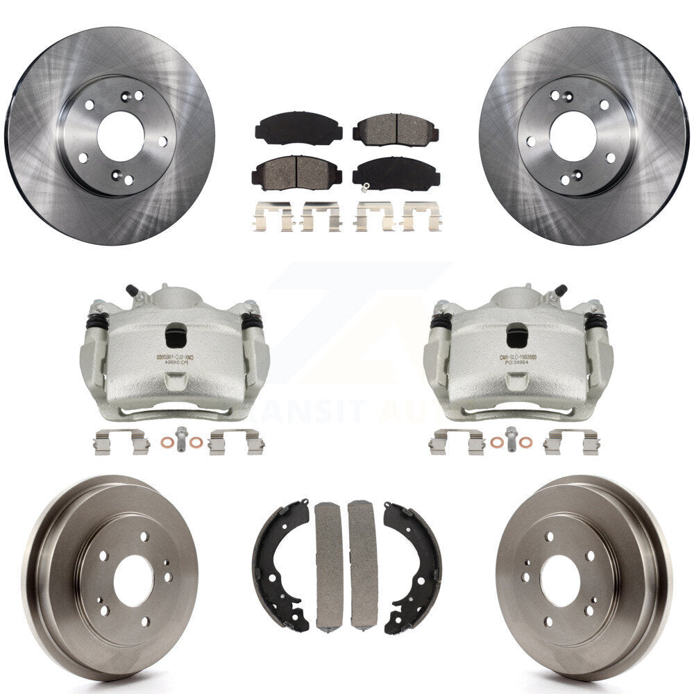 [Avant et Arrière] Disque et plaquette de frein pour 07 Honda Accord 2.4L KC8-100853S