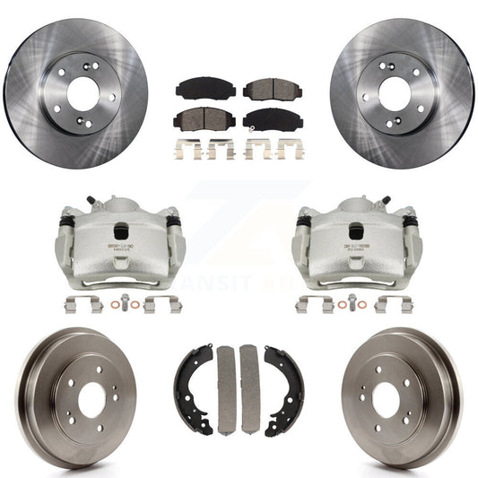 [Avant et Arrière] Disque et plaquette de frein pour 07 Honda Accord 2.4L KC8-100853S