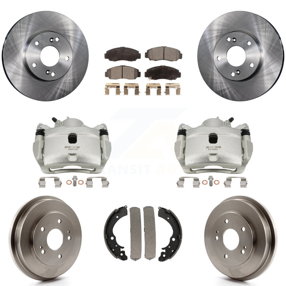[Avant et Arrière] Disque et plaquette de frein pour 07 Honda Accord 2.4L KC8-100858P